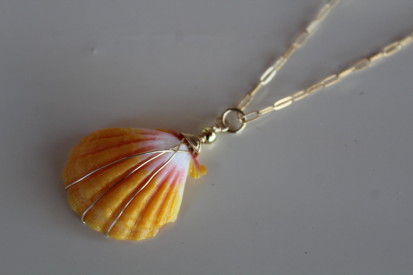 Sunrise Shell Necklace