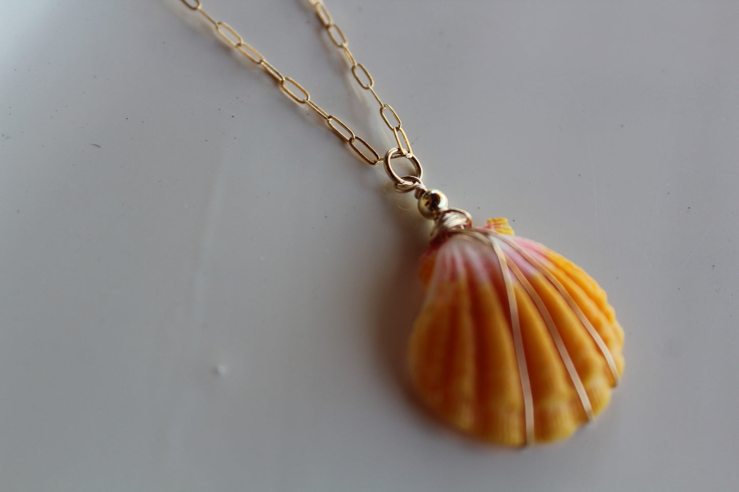 Sunrise Shell Necklace